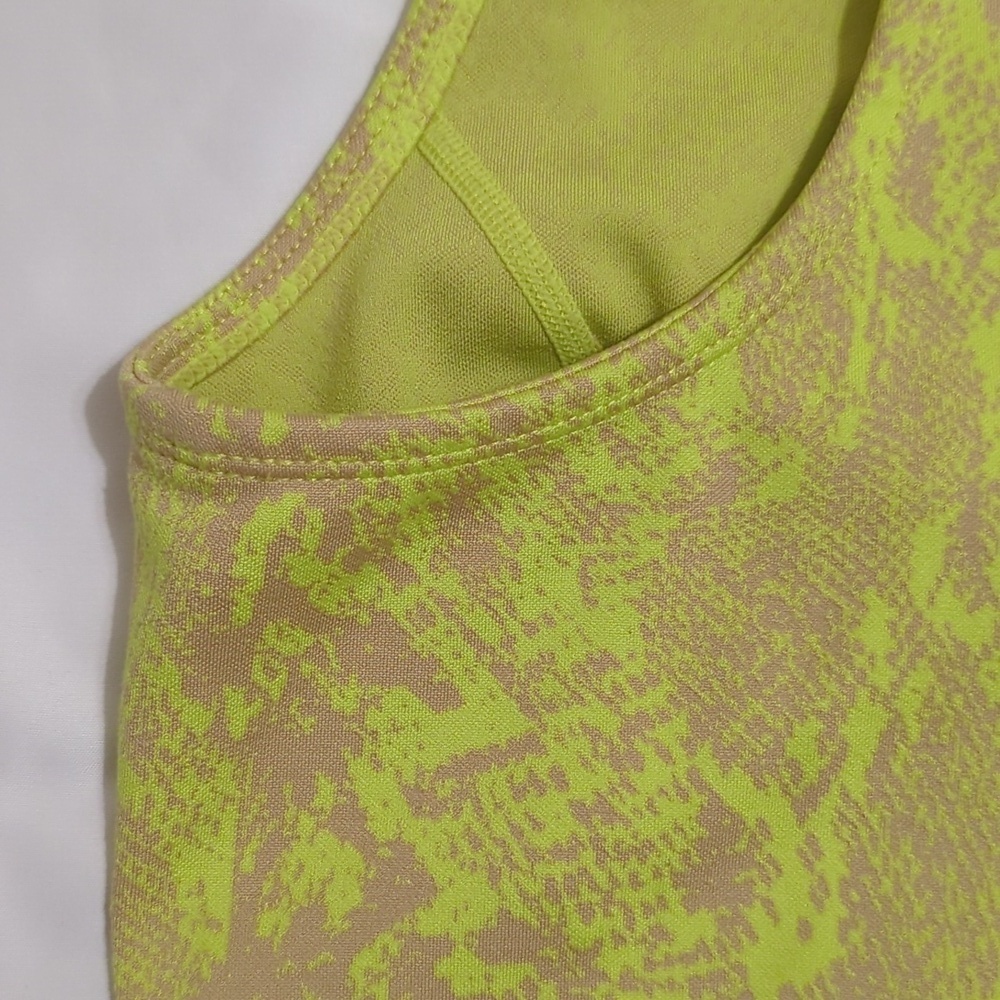 Sweaty Betty Flatter Me Gym Cropped Vest, Color Yellow/Tan Size XS - Picture 11 of 15